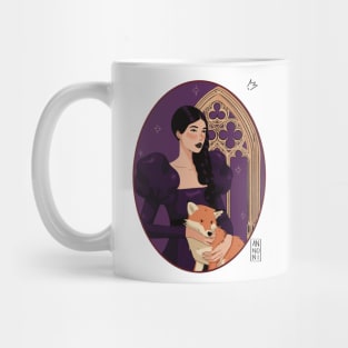 Fox gothic girl Mug